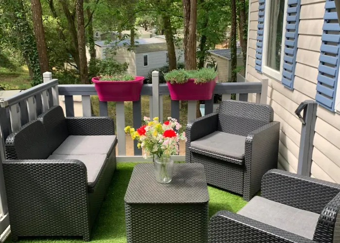 Mobilhome 3 Chambres Tout Confort, Proche De La Plage
